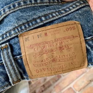 Levi’s men’s 560 Jeans stone washed